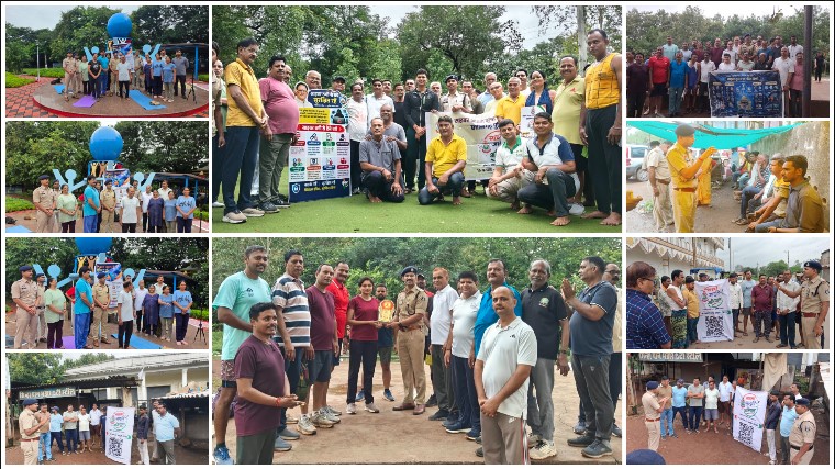 साइबर ठगों के खिलाफ पुलिस का बड़ा जागरूकता अभियान, 159 पार्क-उद्यानों में पहुंचकर मॉर्निंग वॉकर्स को किया अलर्ट; OTP-PIN से लेकर संदिग्ध लिंक तक बरतने को कहा सावधानी