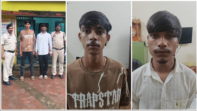 चाकूबाजों पर पुलिस का बड़ा शिकंजा, राहगीरों में दहशत फैलाने वाले 2 आरोपी गिरफ्तार; नाबालिग समेत 3 के कब्जे से 3 चाकू जब्त