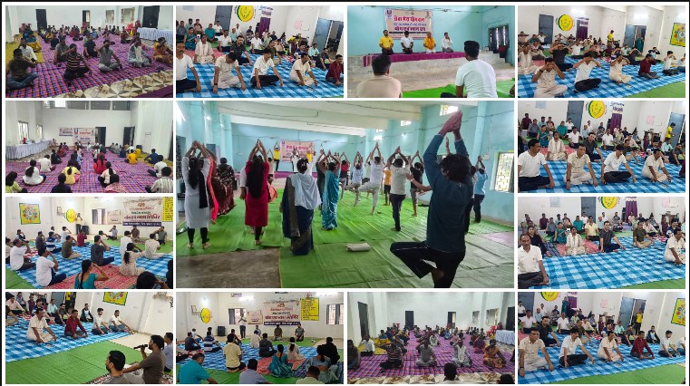 जशपुर ने दिया स्वस्थ जीवन का संदेश, जिलेभर में एक साथ आयोजित हुए योग एवं ध्यान शिविर; योगासन, प्राणायाम और ध्यान से स्वास्थ्य के प्रति बढ़ाई जागरूकता