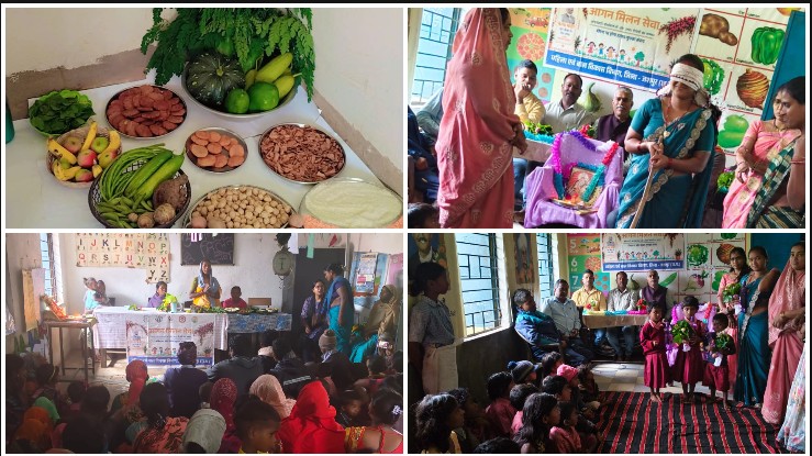 जशपुर के 212 आंगनबाड़ी केंद्रों में ‘आंगन मिलन’ की पहल, पोषण से जनभागीदारी तक बढ़ा जागरूकता का दायरा; माताओं को मिला ‘पोषण शक्ति सम्मान’