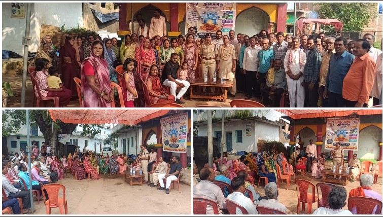 OTP, UPI PIN और फर्जी लिंक से रहें सावधान! बलौदाबाजार-भाटापारा पुलिस ने गांव में लगाई ‘साइबर चौपाल’, 80 से ज्यादा ग्रामीणों और महिला कमांडो को ऑनलाइन ठगी से बचने के बताए तरीके