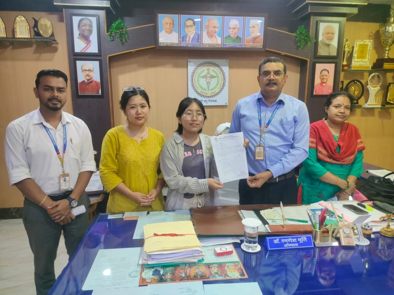 देशभर के विद्यार्थियों के लिए खुला SIMS बिलासपुर का द्वार, नागालैंड की बेल थुल ओ ने सेंट्रल पूल कोटे से लिया MBBS में दाखिला