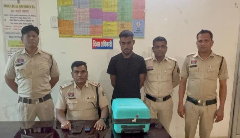 नशे के खिलाफ तारबाहर पुलिस का बड़ा प्रहार! सेरसा मैदान रोड पर 6.396 किलो गांजा और मोबाइल के साथ आरोपी गिरफ्तार, जेल भेजा गया