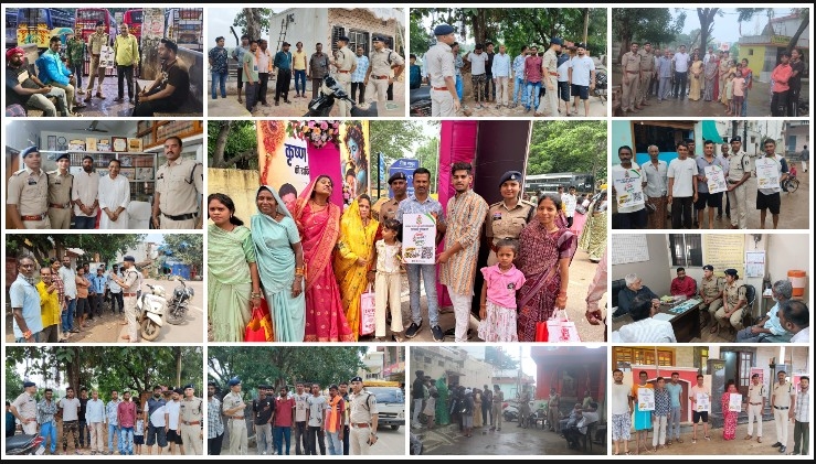 दुर्ग के हर वार्ड में साइबर सुरक्षा का अलर्ट! 60 वार्डों में 6 हजार नागरिक जागरूक, OTP-PIN से लेकर डिजिटल अरेस्ट तक ठगी के तरीकों पर पुलिस ने खोली पोल