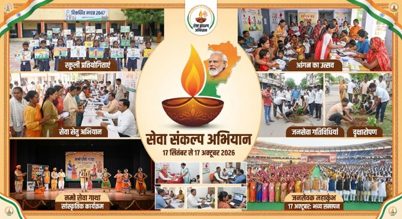 विशेष लेख – सेवा संकल्प अभियान : प्रदेशभर में होंगे जनसेवा के कार्यक्रम