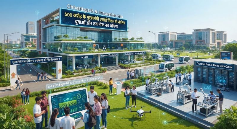 विशेष लेख : एआई क्षेत्र में नई उड़ान भरने को तैयार छत्तीसगढ़, 500 करोड़ के मुख्यमंत्री एआई मिशन से संवरेगा युवाओं और तकनीक का भविष्य