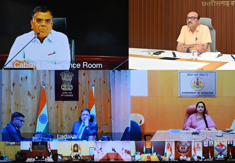 राजमार्ग, रेलवे, पावर ट्रांसमिशन और लॉजिस्टिक्स परियोजनाओं की प्रगति पर मंथन, कैबिनेट सचिव की अध्यक्षता में राज्यों के साथ समीक्षा बैठक में समयबद्ध क्रियान्वयन पर जोर