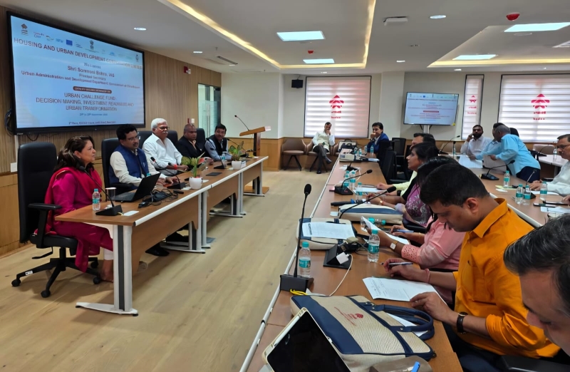 औद्योगिक से पर्यटन और धार्मिक शहरों तक, स्थानीय तासीर के अनुरूप विकास पर जोर; नगरीय प्रशासन प्रमुख सचिव सोनमणि बोरा ने HUDCO संग की रणनीतिक चर्चा