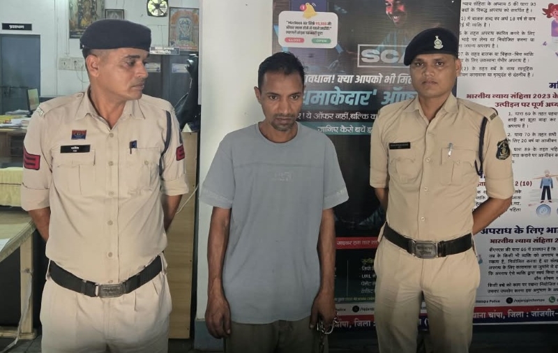 रेलवे स्टेशन के पास से चोरी बाइक लेकर भागा आरोपी, बेचने की फिराक में था तभी पुलिस ने दबोचा; रायगढ़ का सुशील देवांगन गिरफ्तार