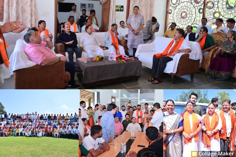 नवनियुक्त छत्तीसगढ़ प्रदेश महामंत्री संगठन कर्मवीर सिंह के साथ झारखंड प्रदेश महामंत्री संगठन पवन साय का जशपुर आगमन.