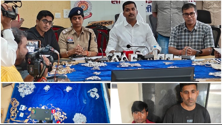 लक्ष्मी विनायक ज्वेलर्स में दीवार में छेद कर चोरी का सनसनीखेज खुलासा: 26-27 सितंबर को आधा छेद, फिर 29-30 की रात घुसकर उड़ाए सोने-चांदी के गहने; मास्टरमाइंड विशाल सचदेव समेत 2 गिरफ्तार, ₹14.51 लाख का माल बरामद