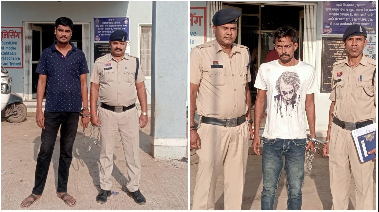स्टेडियम के सामने नशे की गोलियों की बिक्री का भंडाफोड़, कार में ग्राहक तलाश रहे 2 आरोपी गिरफ्तार; 160 अल्प्राजोलम टैबलेट, कार-मोबाइल और नकदी समेत ₹4.04 लाख की सामग्री जब्त