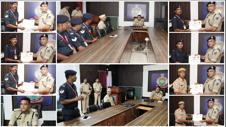 शिवनाथ-खारून के उफान और जलभराव के बीच एसडीआरएफ का साहसिक रेस्क्यू ऑपरेशन, 3 दिनों में 255 लोगों को सुरक्षित निकाला; दुर्ग से बेमेतरा तक जोखिमपूर्ण हालात में बचाव करने वाले 23 जवानों का हुआ सम्मान