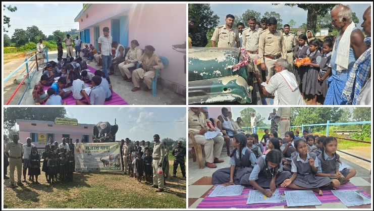 हाथी दिखे तो गलती से भी न करें ये काम! साजापानी में गजरथ ने ग्रामीणों को बताई सुरक्षित सह-अस्तित्व की पूरी कहानी