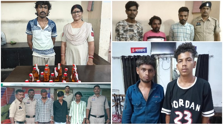 नवरात्रि और त्योहारी सीजन से पहले रायपुर नॉर्थ जोन पुलिस का अपराधियों व असामाजिक तत्वों पर शिकंजा, 10 दिनों में 180 व्यक्तियों के विरुद्ध कार्रवाई; 55 वारंट तामील कर वारंटियों को पकड़ा, जबकि संभावित अपराध और विवाद रोकने 156 व्यक्तियों पर प्रतिबंधात्मक कार्रवाई—डीसीपी दीपमाला कश्यप के निर्देशन में पांच थाना क्षेत्रों में पेट्रोलिंग, निगरानी और सुरक्षा व्यवस्था तेज