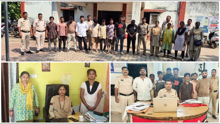 दुर्गा पूजा से पहले तोरवा पुलिस का बड़ा एक्शन! शांति व्यवस्था बनाए रखने 2 महिलाओं सहित 11 वारंटी गिरफ्तार, 2 स्थायी वारंटियों को भी पकड़ा—सभी को न्यायालय में किया गया पेश