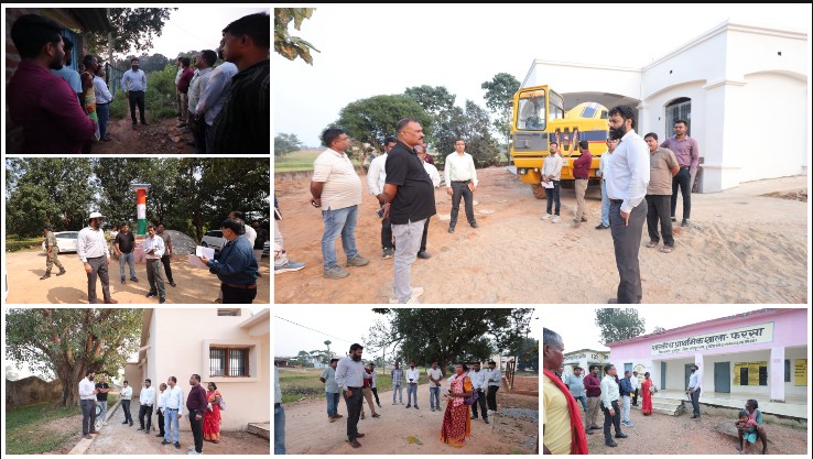 सरकारी निर्माण कार्यों में देरी पर कलेक्टर का कड़ा रुख! अधूरे शेड पर कार्रवाई, प्रस्तावित काम भी निरस्त करने के निर्देश—निरीक्षण में सामने आईं कई खामियां