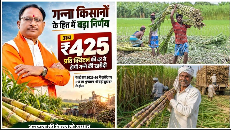 विशेष लेख : गन्ना मूल्य में छत्तीसगढ़ देश में नंबर वन