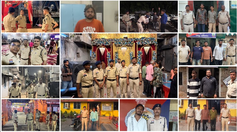 त्यौहारी सीजन में रायपुर पुलिस का बड़ा एक्शन! 85 वारंटियों पर शिकंजा, करीब 180 लोगों की गिरफ्तारी… आखिर किन पर गिरी कार्रवाई की गाज?