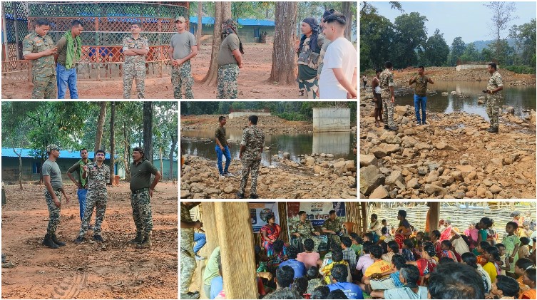 बेरिनटोला पहुंचे नारायणपुर एसपी, ग्रामीणों की समस्याएं सुनने के साथ निर्माणाधीन पुलों और क्षतिग्रस्त कैंपों का लिया जायजा! ‘माड़ मैत्री चौपाल’ से पुलिस-जनता के बीच विश्वास मजबूत करने की पहल, बच्चों को पढ़ाई की सामग्री भी बांटी