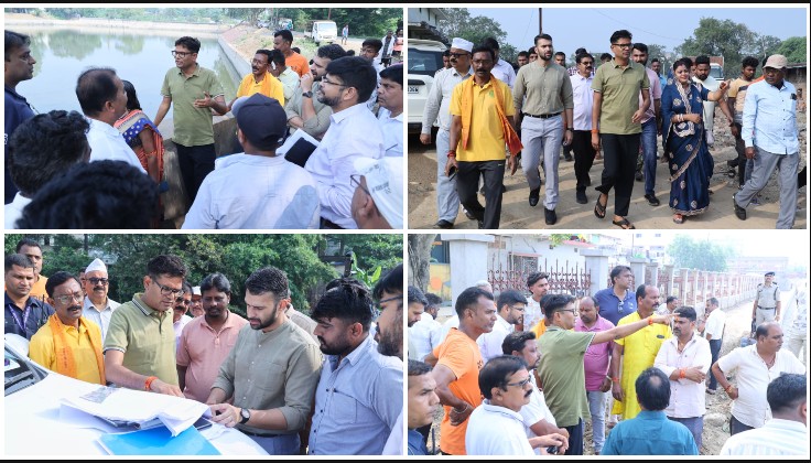 रायगढ़ की तस्वीर बदलने की तैयारी, अब सड़क से स्टेडियम और तालाबों तक दिखेगा विकास का नया रूप! ओ.पी. चौधरी ने लिया निर्माण कार्यों का जायजा, खिलाड़ियों को आधुनिक सुविधाएं और शहरवासियों को मिलेंगे ऑक्सीजोन व खूबसूरत सार्वजनिक स्थल