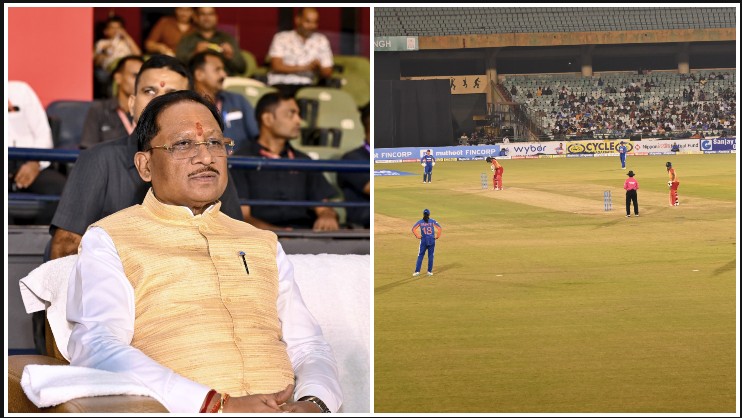 नवा रायपुर में महिला क्रिकेट का ऐतिहासिक आगाज, CM साय ने क्यों बताया इसे प्रदेश की बेटियों के लिए बड़ा अवसर? भारत-जिम्बाब्वे श्रृंखला से खेल, पर्यटन, व्यापार और रोजगार को मिलेगी नई रफ्तार!