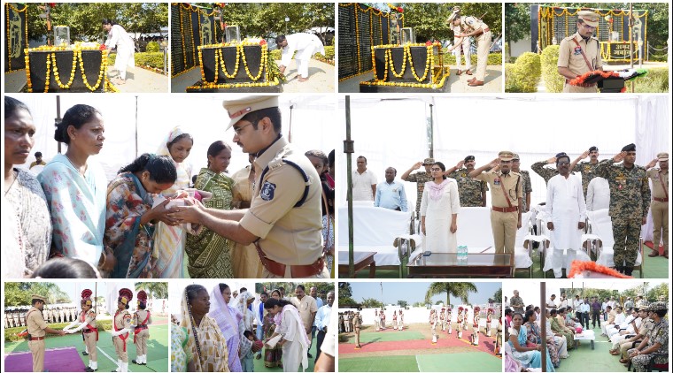 शहीद जवानों के बलिदान को नमन, पुलिस स्मृति दिवस पर सलामी देकर दी श्रद्धांजलि; शहीद परिवारों की समस्याओं के त्वरित निराकरण के निर्देश