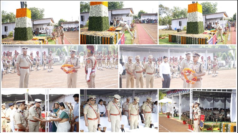 शहीद पुलिस जवानों के बलिदान को सलाम, भिलाई में गूंजा वीरता और राष्ट्रसेवा का संदेश! पुलिस स्मृति दिवस पर दुर्ग रेंज IG समेत वरिष्ठ अधिकारियों ने शहीद स्मारक पर अर्पित किए पुष्पचक्र।