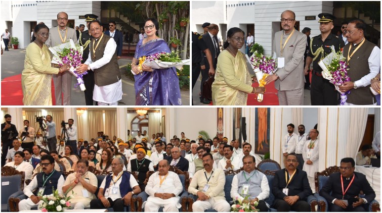 राष्ट्रपति द्रौपदी मुर्मु के आगमन से लोकभवन में दिखी खास रौनक, राज्यपाल और मुख्यमंत्री ने किया गर्मजोशी से स्वागत! दो दिवसीय छत्तीसगढ़ प्रवास पर पहुंचीं राष्ट्रपति