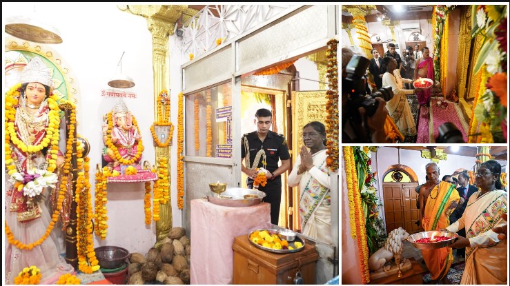 माँ दंतेश्वरी के दरबार में राष्ट्रपति द्रौपदी मुर्मु की विशेष पूजा-अर्चना, राज्यपाल और मुख्यमंत्री भी रहे मौजूद; बस्तर की सदियों पुरानी आस्था और जनजातीय परंपराओं को मिला राष्ट्रीय महत्व का नया अवसर!