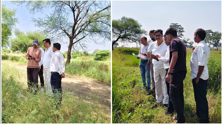 पॉलीगॉन सर्वे की समय-सीमा नजदीक, अब काम में तेजी लाने के निर्देश! राजनांदगांव और घुमका में सर्वे की प्रगति जांची, तय समय पर काम पूरा करने पर जोर