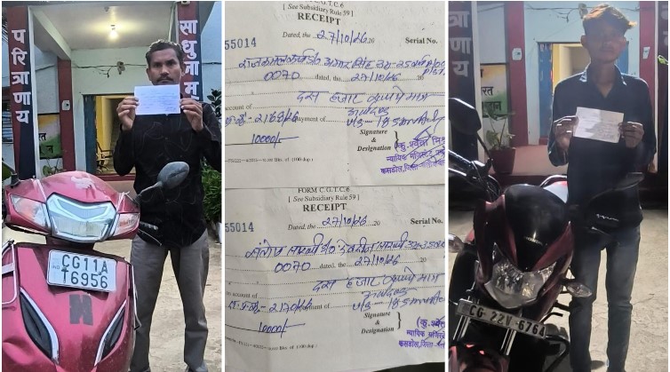 ब्रेथ एनालाइजर से पकड़े गए शराबी वाहन चालक, कोर्ट ने लगाया ₹10-10 हजार का जुर्माना! गिधौरी पुलिस की कार्रवाई के बाद अब ड्राइविंग लाइसेंस पर भी गिरेगी गाज