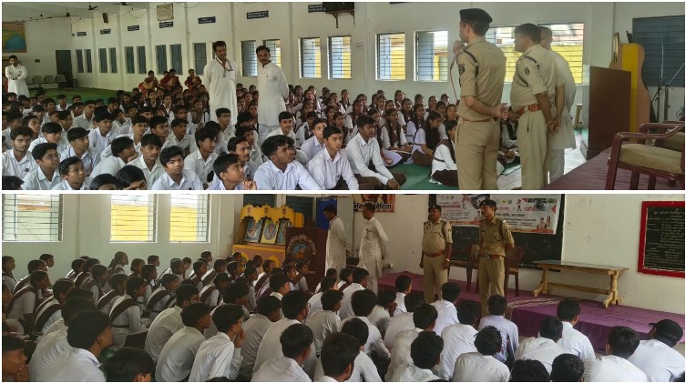 अनजान लिंक पर क्लिक और OTP साझा करने से बचें! चांपा पुलिस ने स्कूल पहुंचकर बच्चों को साइबर अपराध, सड़क सुरक्षा और बाल अपराधों से बचाव के तरीके बताए।