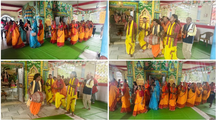 कार्तिक मास में भक्ति के रंग में रंगा पमशाला का राधा-कृष्ण मंदिर! ईब नदी तट पर सुबह-शाम गूंज रहे भजन-कीर्तन के स्वर, 24 नवंबर तक चलेगा महीने भर का धार्मिक आयोजन।
