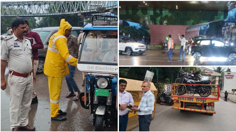बाजारों में गाड़ी खड़ी की तो बचना मुश्किल! रायपुर में एक ही दिन 527 वाहनों पर कार्रवाई, अब नो-पार्किंग और सड़क पर जाम लगाने वालों पर रहेगी कड़ी नजर