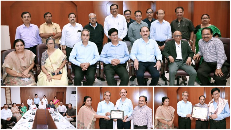पॉवर कंपनी ने सेवाकाल के समर्पण और योगदान को किया सम्मानित, मुख्य अभियंताओं सहित चार कर्मियों को प्रशस्ति पत्र व स्मृति चिह्न भेंट कर दी गई विदाई