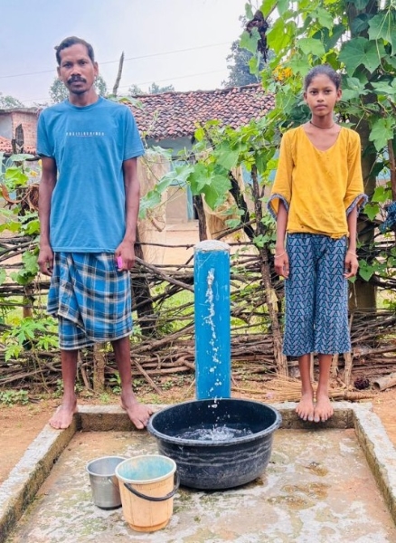 जल जीवन मिशन से डांडजमड़ी के 90 परिवारों के जीवन में आया बदलाव, अब घर-आंगन में मिल रहा शुद्ध पेयजल — नल कनेक्शन से बचा समय और श्रम, जल संरक्षण को लेकर ग्रामीणों में बढ़ी जिम्मेदारी