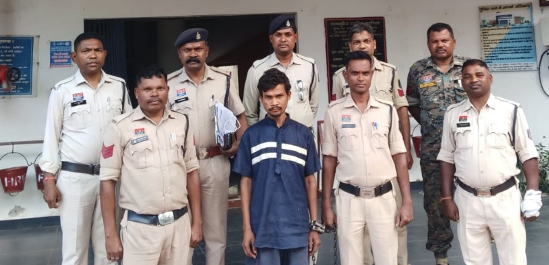 बकरी की खाल को लेकर विवाद ने लिया खूनी मोड़, पत्नी की हत्या के आरोप में पति रिंकू पैकरा गिरफ्तार; चेन्द्रा पुलिस की त्वरित कार्रवाई, पूछताछ में वारदात स्वीकार करने का दावा