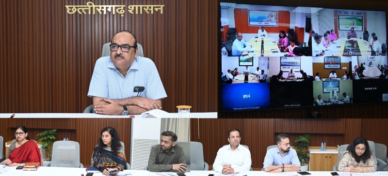 छत्तीसगढ़ में डिजिटल क्रॉप सर्वे को लेकर मुख्य सचिव सख्त—10 नवंबर तक हर हाल में पूरा करें शेष कार्य, 93.84% सर्वे पूरा; फसल की वास्तविक स्थिति के सत्यापन, डेटा क्रॉस वेरिफिकेशन और लापरवाही पर कार्रवाई के निर्देश