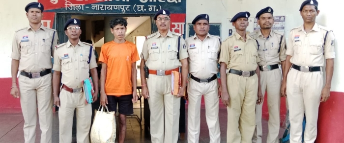तीर-धनुष से हमले की घटना से मचा हड़कंप! शिकायत के बाद हरकत में आई ओरछा पुलिस, आरोपी गिरफ्तार और हमले में इस्तेमाल हथियार जब्त।
