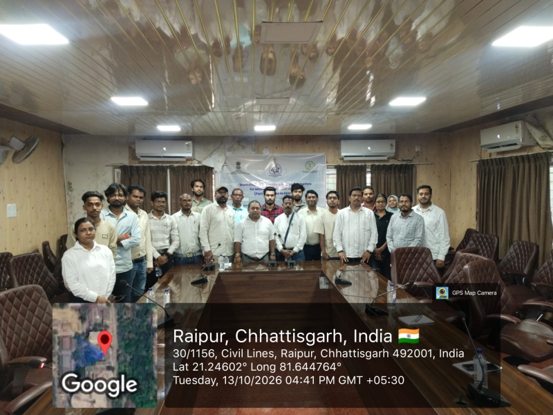 छत्तीसगढ़ के कारोबारियों के लिए विदेशों में व्यापार का बड़ा मौका! RAMP योजना के तहत एक्सपोर्ट ट्रेनिंग, रायपुर में 22 अक्टूबर को वर्कशॉप; 12 नए प्रशिक्षण कार्यक्रमों के लिए रजिस्ट्रेशन आमंत्रित।