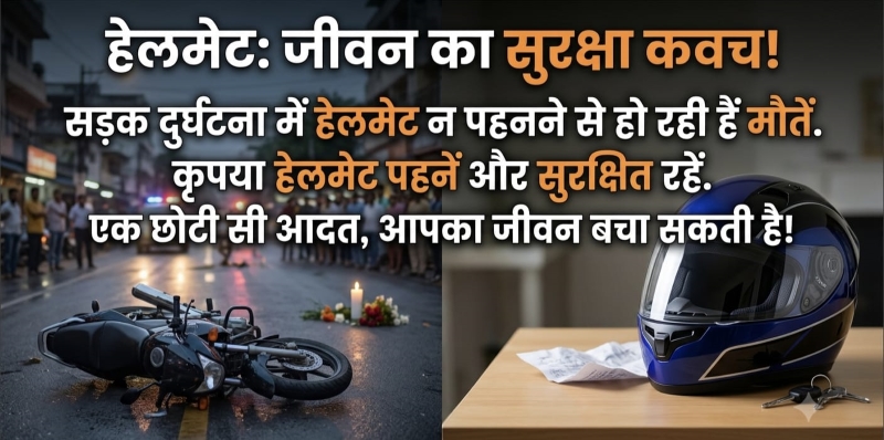 कुछ सेकंड की लापरवाही और उजड़ गए परिवार! सीतापुर, उदयपुर से लखनपुर तक सड़क हादसों ने बढ़ाई चिंता, अब सरगुजा पुलिस की दोटूक अपील—हेलमेट पहनें, क्योंकि घर पर कोई आपका इंतजार कर रहा है